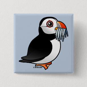 Badge Carré 5 Cm Prouesse de macareux