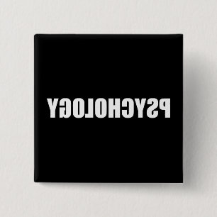 Badge Carré 5 Cm Psychologie inverse