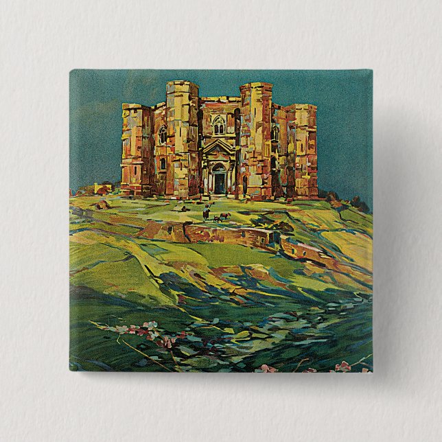 Badge Carré 5 Cm Puglie (Devant)