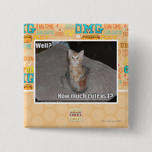 Badge Carré 5 Cm Puits ?
