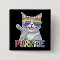 Purride Chat Lunettes de soleil Gay Pride Arc-en-c