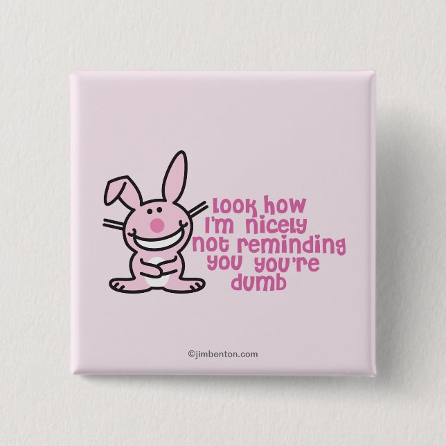 Badge Carré 5 Cm Rappel de vous (Devant)