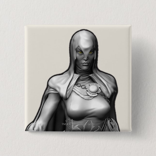 Badge Carré 5 Cm Raven (Devant)