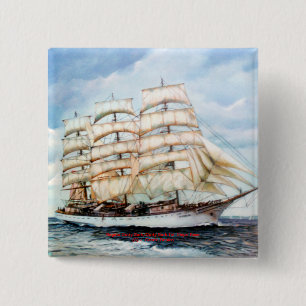 Badge Carré 5 Cm Regata Cutty Sark