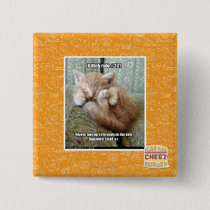 Badge Carré 5 Cm Règle #231 de Kitteh