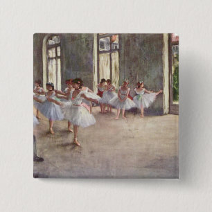 Badge Carré 5 Cm Rehearsal Degas
