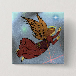 Badge Carré 5 Cm Rejoyce
