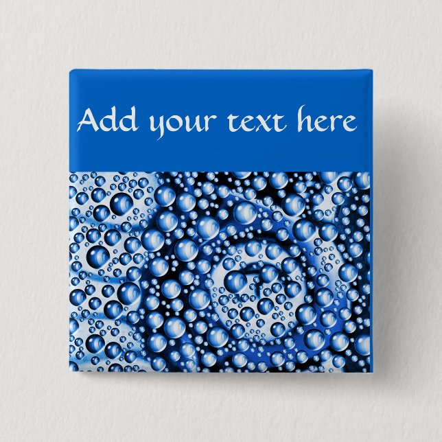 Badge Carré 5 Cm Relâcher Joy_ (Devant)