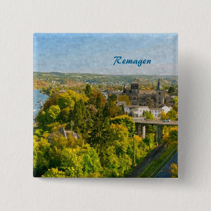 Badge Carré 5 Cm Remagen