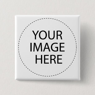 Badge Carré 5 Cm Remplissez modèle de bouton