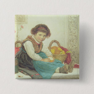 Badge Carré 5 Cm Responsable gauche