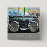 Rétro bouton radio de caisson de basses