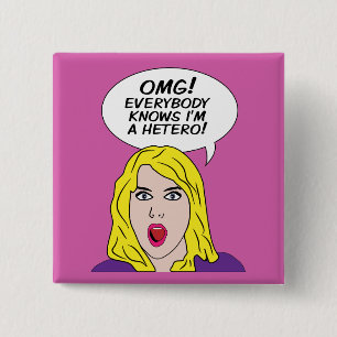 Badge Carré 5 Cm RÉTROS boutons de BANDES DESSINÉES
