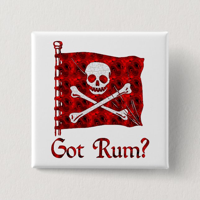 Badge Carré 5 Cm Rhum obtenu ? (Devant)