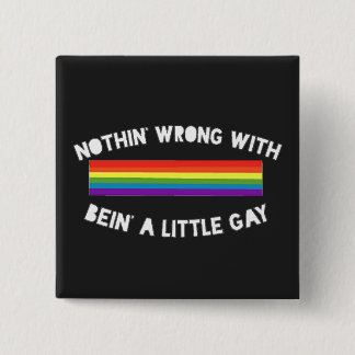Badge Carré 5 Cm Rien Pin faux