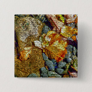BADGE CARRÉ 5 CM RIVIÈRES