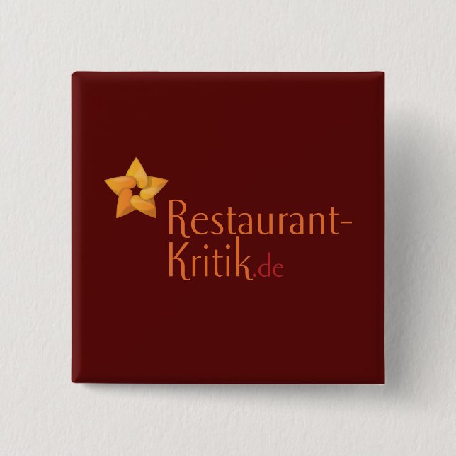 Badge Carré 5 Cm RK-Anstecknadel (Devant)