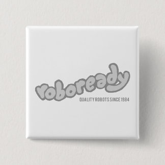 Badge Carré 5 Cm Roboready