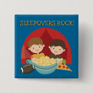 Badge Carré 5 Cm Roche de Sleepovers