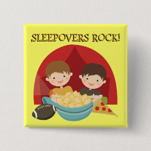 Badge Carré 5 Cm Roche de Sleepovers