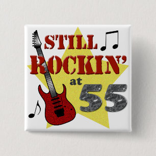 Badge Carré 5 Cm Rockin toujours à 55