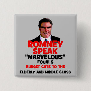 Badge Carré 5 Cm Romney merveilleux