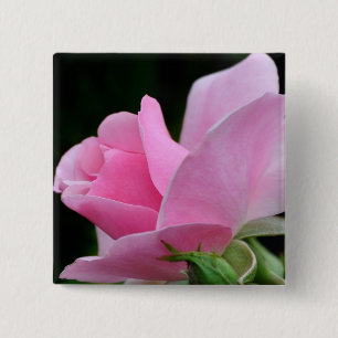 Badge Carré 5 Cm Rose rose