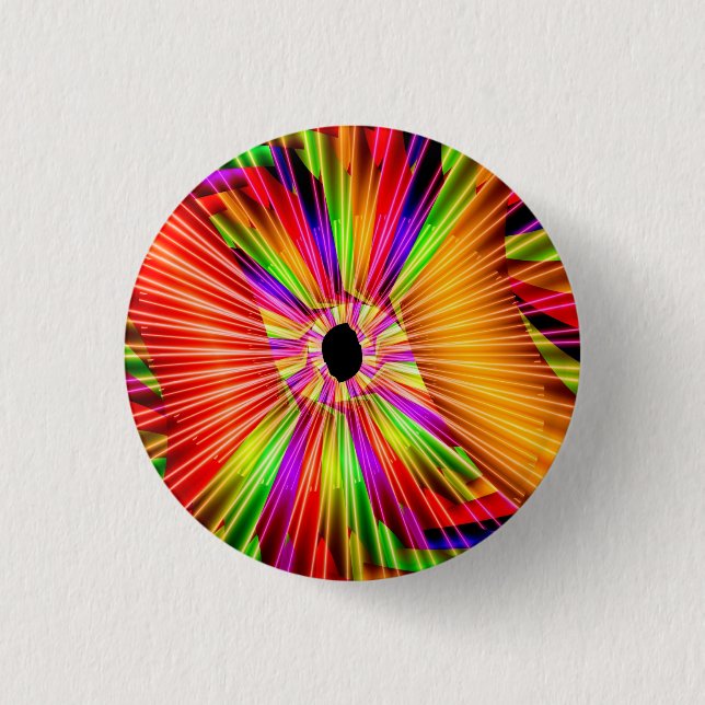 Badge Carré 5 Cm Roue couleur (Devant)