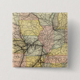 Badge Carré 5 Cm Route 2
