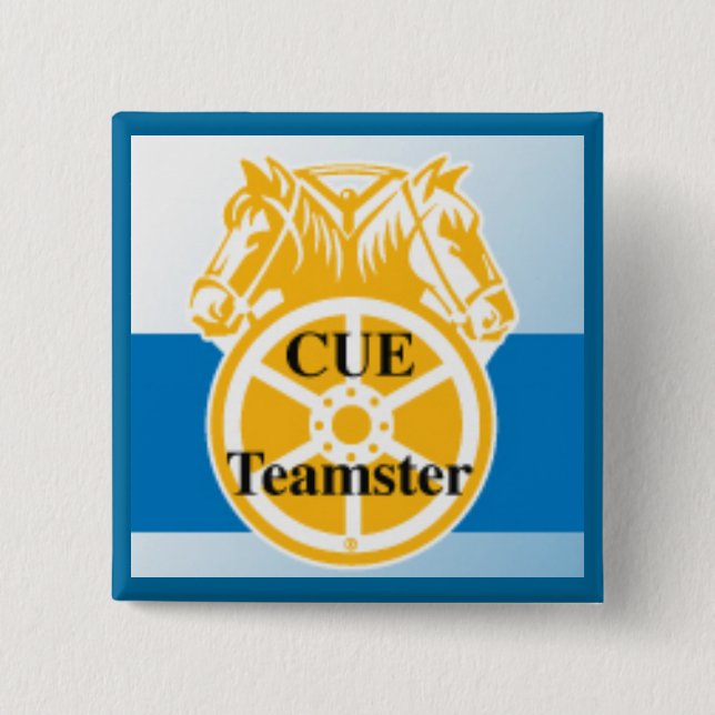 Badge Carré 5 Cm Routier de RÉPLIQUE (Devant)