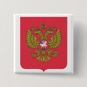 Badge Carré 5 Cm Russian national emblem