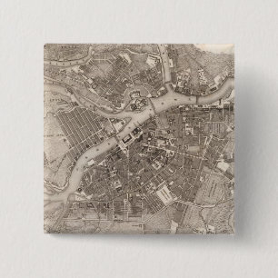 Badge Carré 5 Cm Saint-Pétersbourg, Russie
