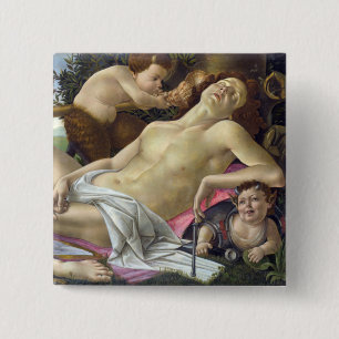 Badge Carré 5 Cm Sandro Botticelli