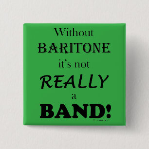 Badge Carré 5 Cm Sans Baritone