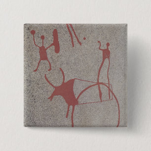 Badge Carré 5 Cm Scènes magiques