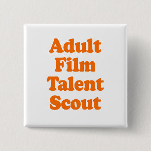 BADGE CARRÉ 5 CM SCOUT DE TALENT ADULTE DE FILM