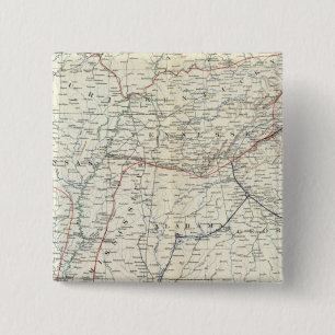 Badge Carré 5 Cm Section américaine de Colton