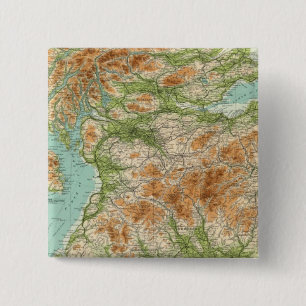 Badge Carré 5 Cm Section sud de l'Écosse