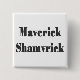 Badge Carré 5 Cm shmavrick non-conformiste