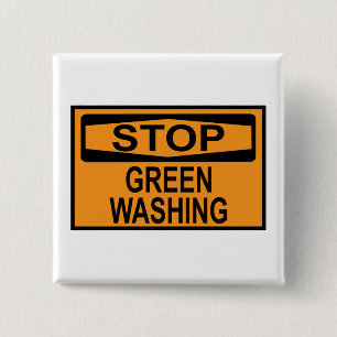 BADGE CARRÉ 5 CM SIGNE D'ARRÊT