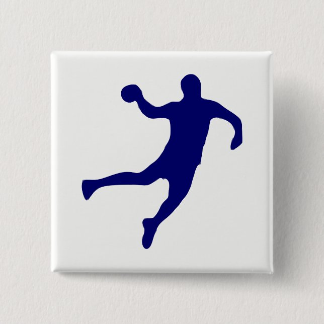 Badge Carré 5 Cm Silhouette (Devant)