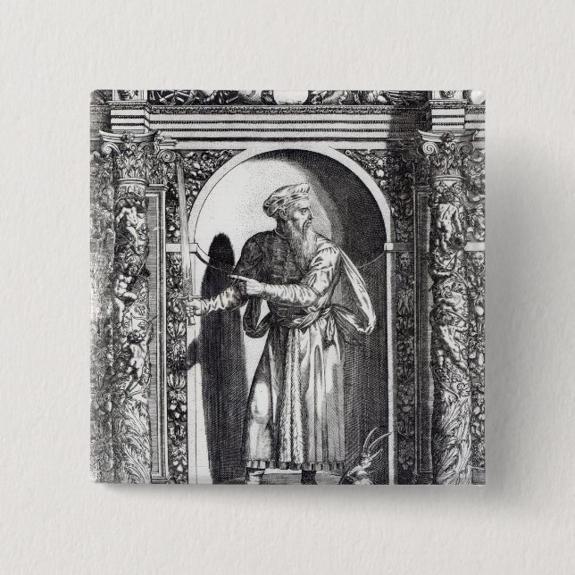 Badge Carré 5 Cm Skanderbeg (Devant)