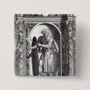 Badge Carré 5 Cm Skanderbeg