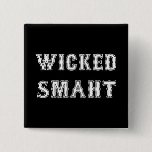 Badge Carré 5 Cm Smaht mauvais