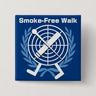 Badge Carré 5 Cm smoke_free_walk_badge