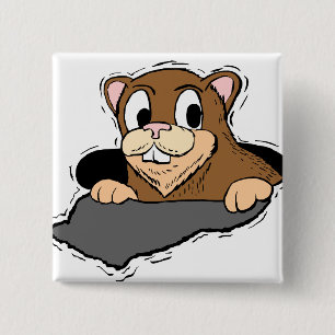 Badge Carré 5 Cm Sneak Peek -