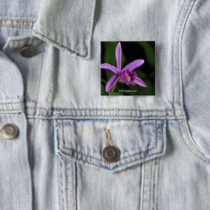 Badge Carré 5 Cm Sobralia Bouchei