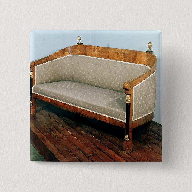 Badge Carré 5 Cm Sofa, style de Biedermeier, c.1820 (Devant)
