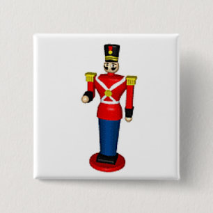 Badge Carré 5 Cm Soldat de jouet