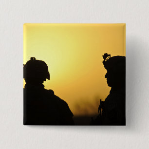 Badge Carré 5 Cm soldats